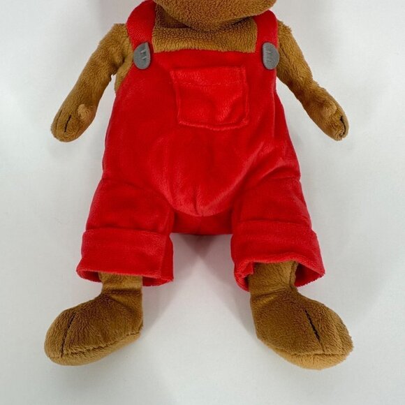 Kohl's Cares If You Give A Mouse A Cookie Plush 14" Red Overalls - Picture 2 of 12